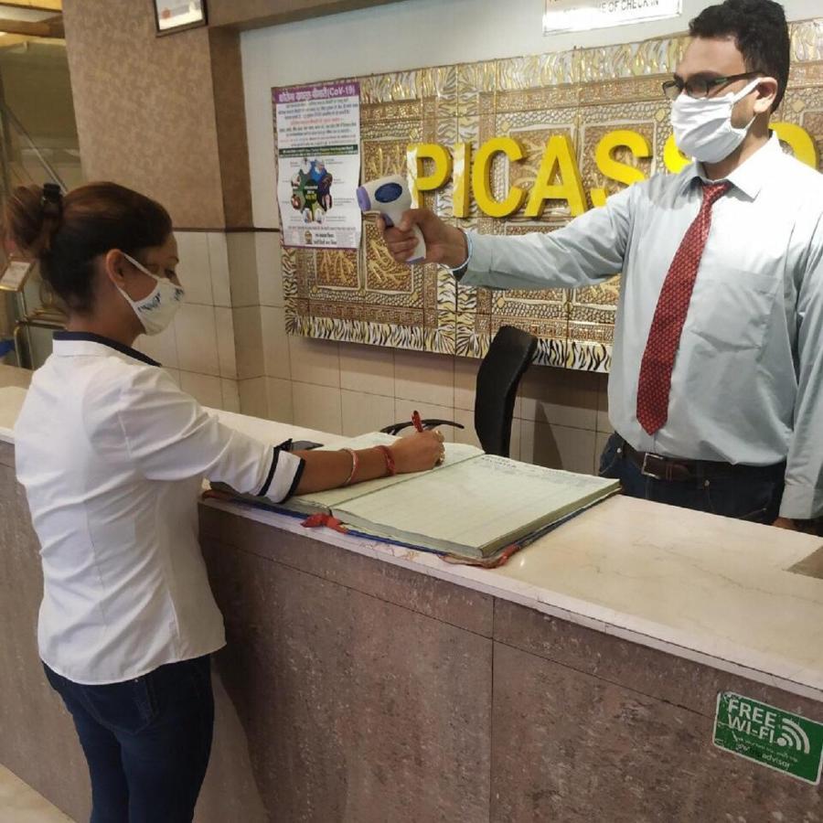 Hotel Picasso Paschim Vihar Delhi - Couple Friendly Local Ids Accepted Ngoại thất bức ảnh